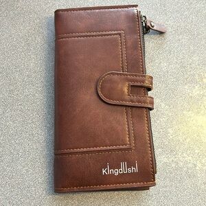 New Women Wallets Lady Coin Purse double Zipper